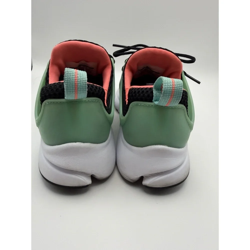 Nike Air Presto GS Black Mint Green Hot Lava Youth 5Y Womens 6.5